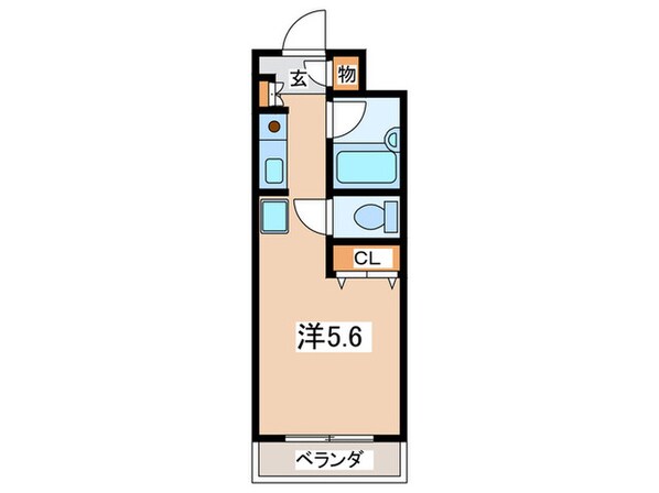 ファ－ストシティ六会の物件間取画像